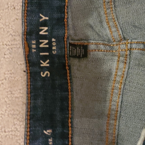 NWOT WHBM High Rise Skinny Crop Jeans Size 4 - Picture 2 of 6